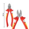 Alicates de corte diagonal WETEC VDE. mango 3-K. 180 mm