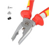 Alicates universales WETEC VDE. mango de 3 componentes. 200 mm