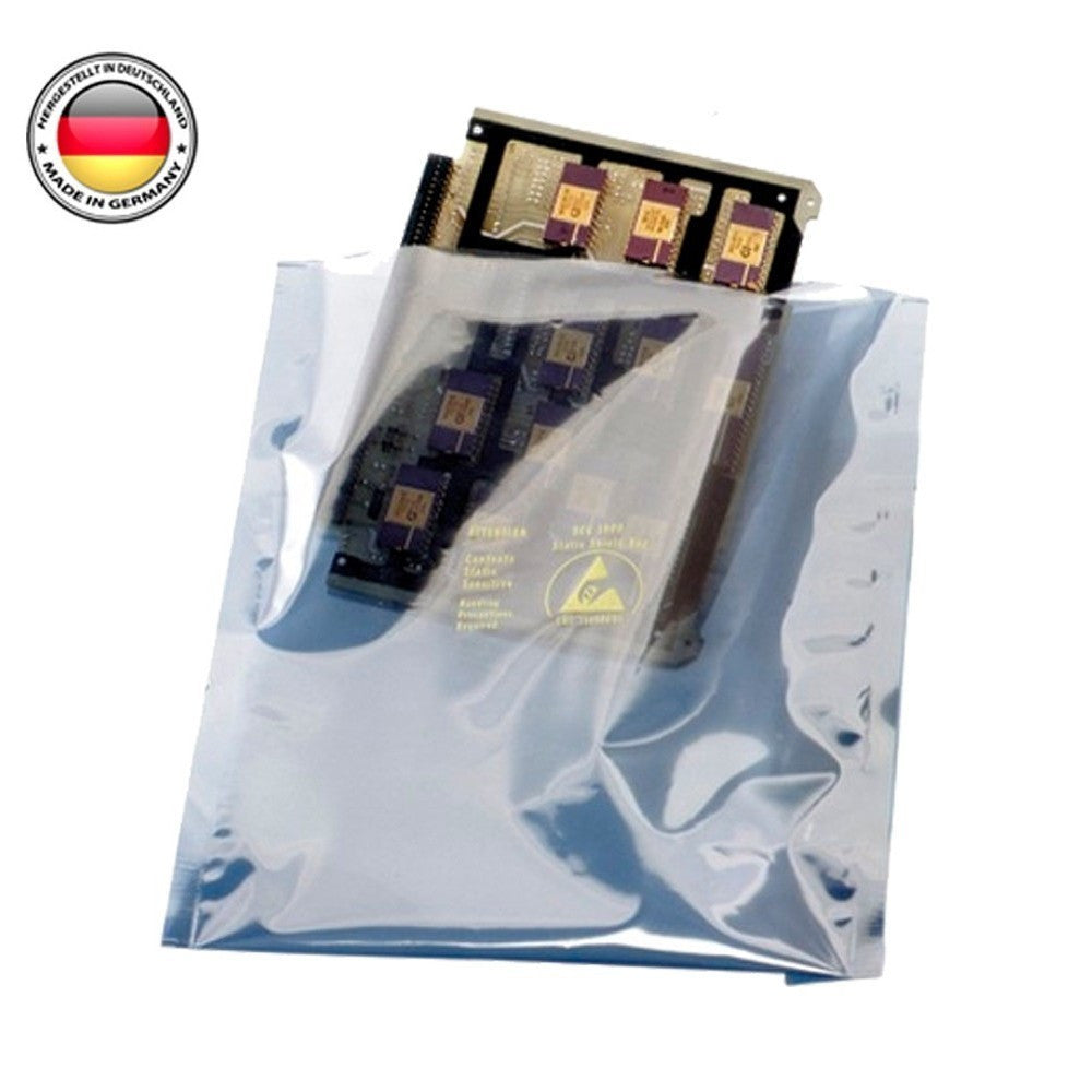 10 Bolsas Antiestáticas 300X450mm. sin cierre ziploc