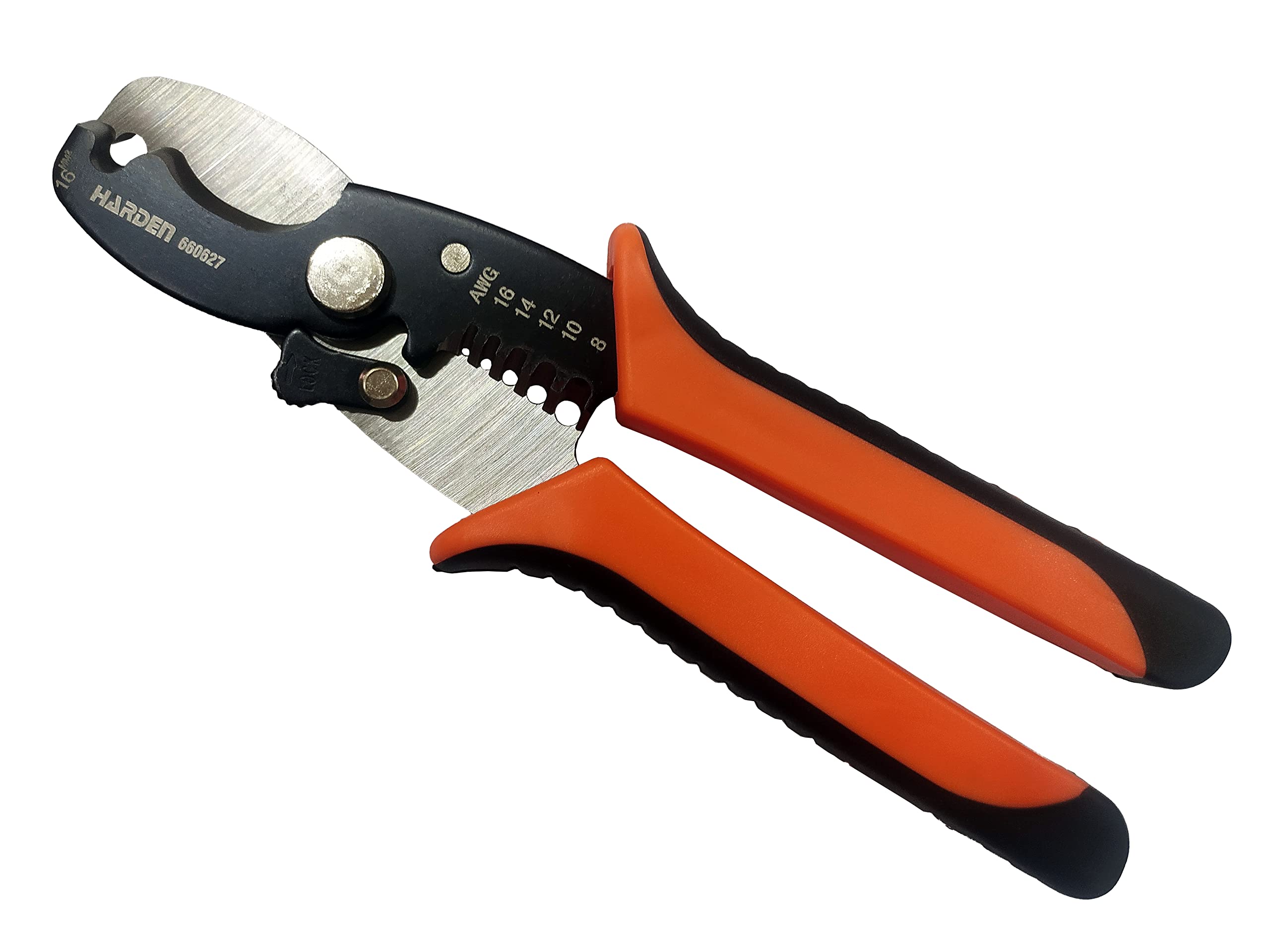 Pelacable y cortador 8-16 AWG Harden
