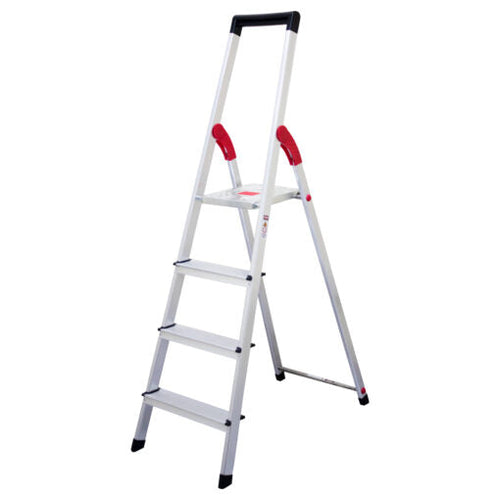 ESCALERA ALUMINIO TIJERA 4 PELDAÑOS MAGNA