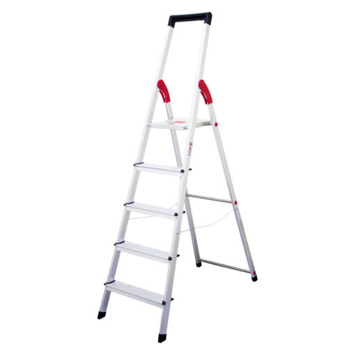 ESCALERA ALUMINIO TIJERA 5 PELDAÑOS MAGNA
