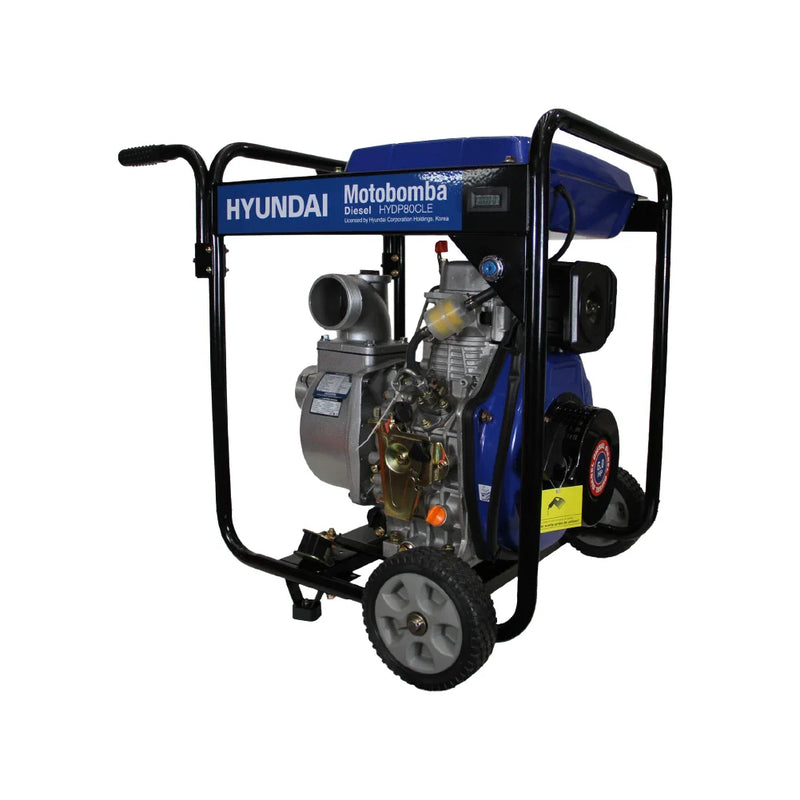 Motobomba Diesel 3x3 6 HP - HYUNDAI