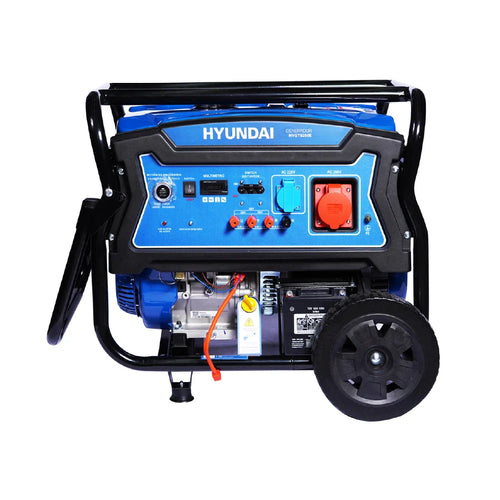 GENERADOR GASOLINA 6.5KW TRIFÁSICO - HYUNDAI