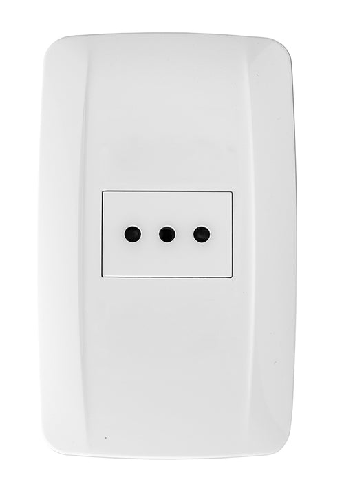 Tomacorriente 10A simple Blanco
