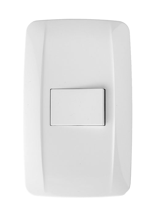 Interruptor simple Blanco