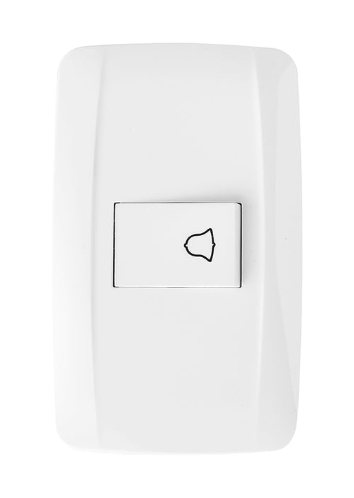 Pulsador timbre Blanco