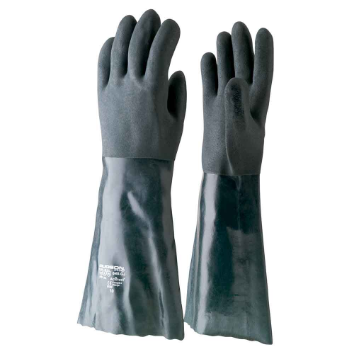 GUANTE PVC VERDE RUGSON 18 645GJ-10