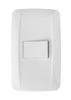 Interruptor conmutable / escala Blanco
