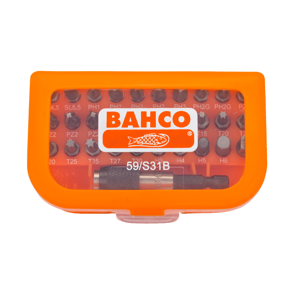 JGO PUNTAS Y ADAPTADOR 31 PZ BAHCO 59/S31B