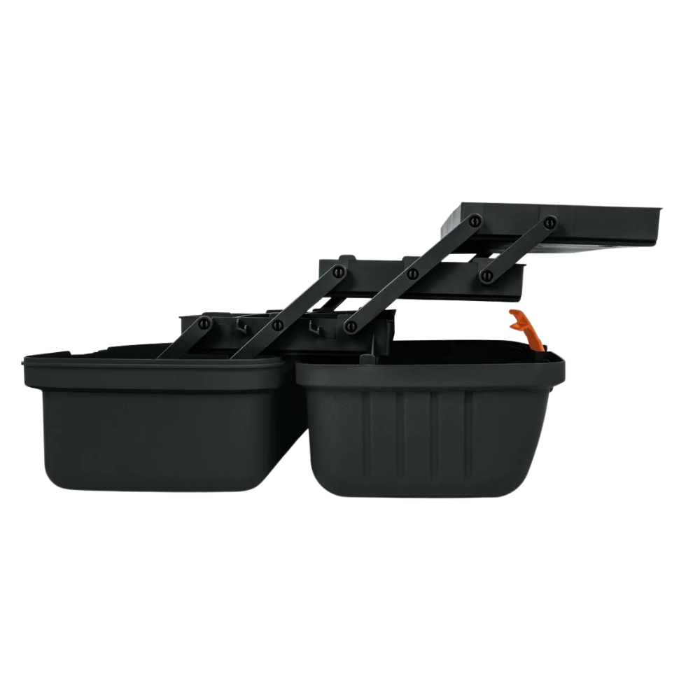 CAJA PARA PESCA TRUPER POLIPROPILENO 16 C/3 BANDEJAS #CPE-16N (10539)