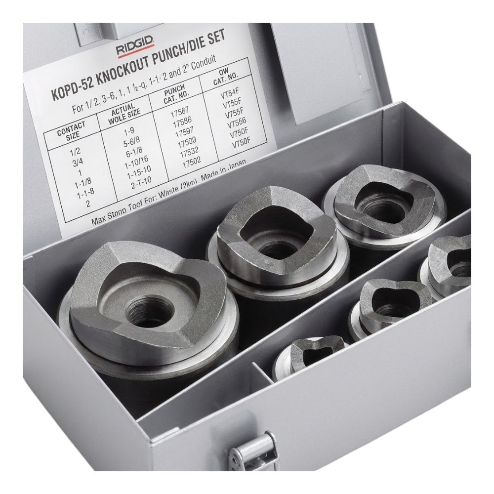 Punzon de 1 para sacabocados (17507) - RIDGID