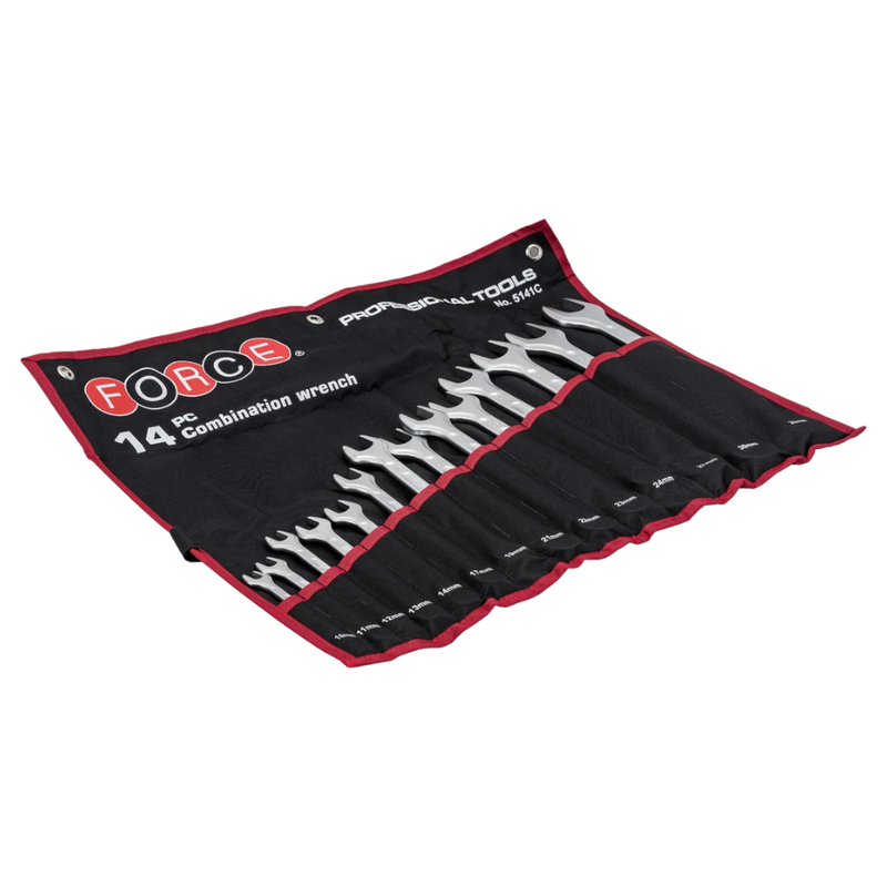 Jgo. llaves 14 pta.-corona 10-32 mm. (5141c) - FORCE