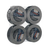 CINTA P/DUCTOS TRUPER NEGRA ADHESIVO TERMOFUSIBLE (PQTE 4 ROLLOS) #CDU-50XN (103063)