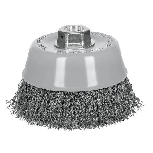 ESCOBILLA TRUPER DE COPA 5"" P/ESMERIL EJE 5/8" MULTI-ROSCA #CO-512MR (100859)