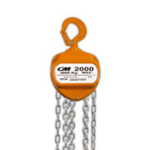 TECLE DE CADENA LIMIT. 1/2 TON. x 3 MTS. C.M.