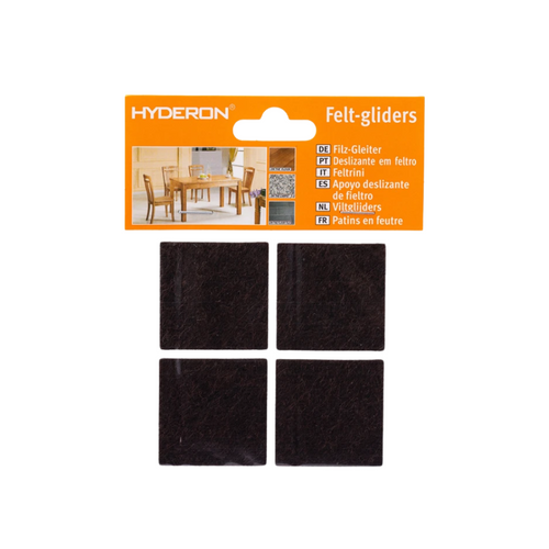 Tope P/Mueble Cuadrado F3-4040 40x40mm Un00770 J.4