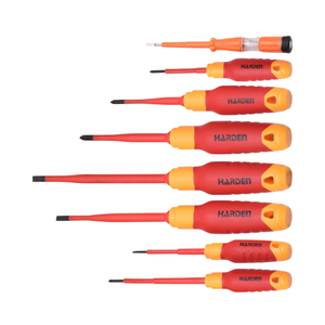 Set de destornilladores aislados 8 piezas 1000V 802008 - HARDEN