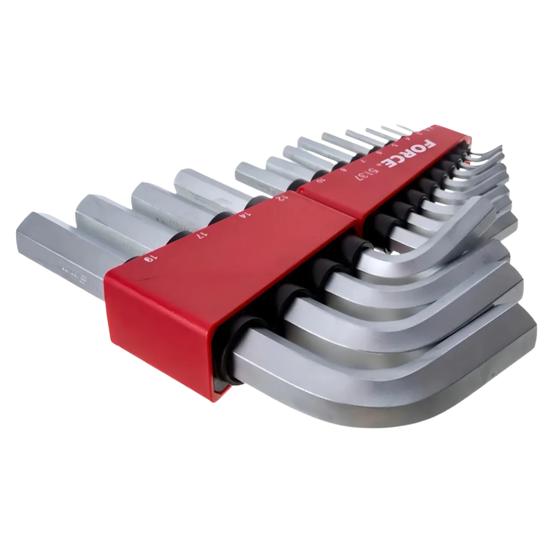 Jgo. llaves allen 2.0-19 mm. 13 pzas. (5137) - FORCE