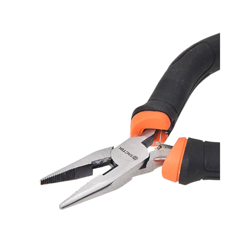 ALICATE TACTIX # 200081 REFORZADO PUNTA LARGA 4.3/4"(OF)