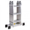 ESCALERA MULTIPROPOSITO ALUMINIO 12 PELDAÑOS 150 KG