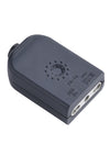 Hembra volante 10A/16A 2P+T Negro