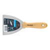 ESPATULA ACERO FLEXIBLE TRUPER 4" M/MADERA # ET-4F (14450)