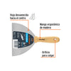 ESPATULA ACERO FLEXIBLE TRUPER 6" M/MADERA # ET-6F (14452)