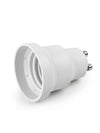 Adaptador rosca E27 a GU10 Blanco