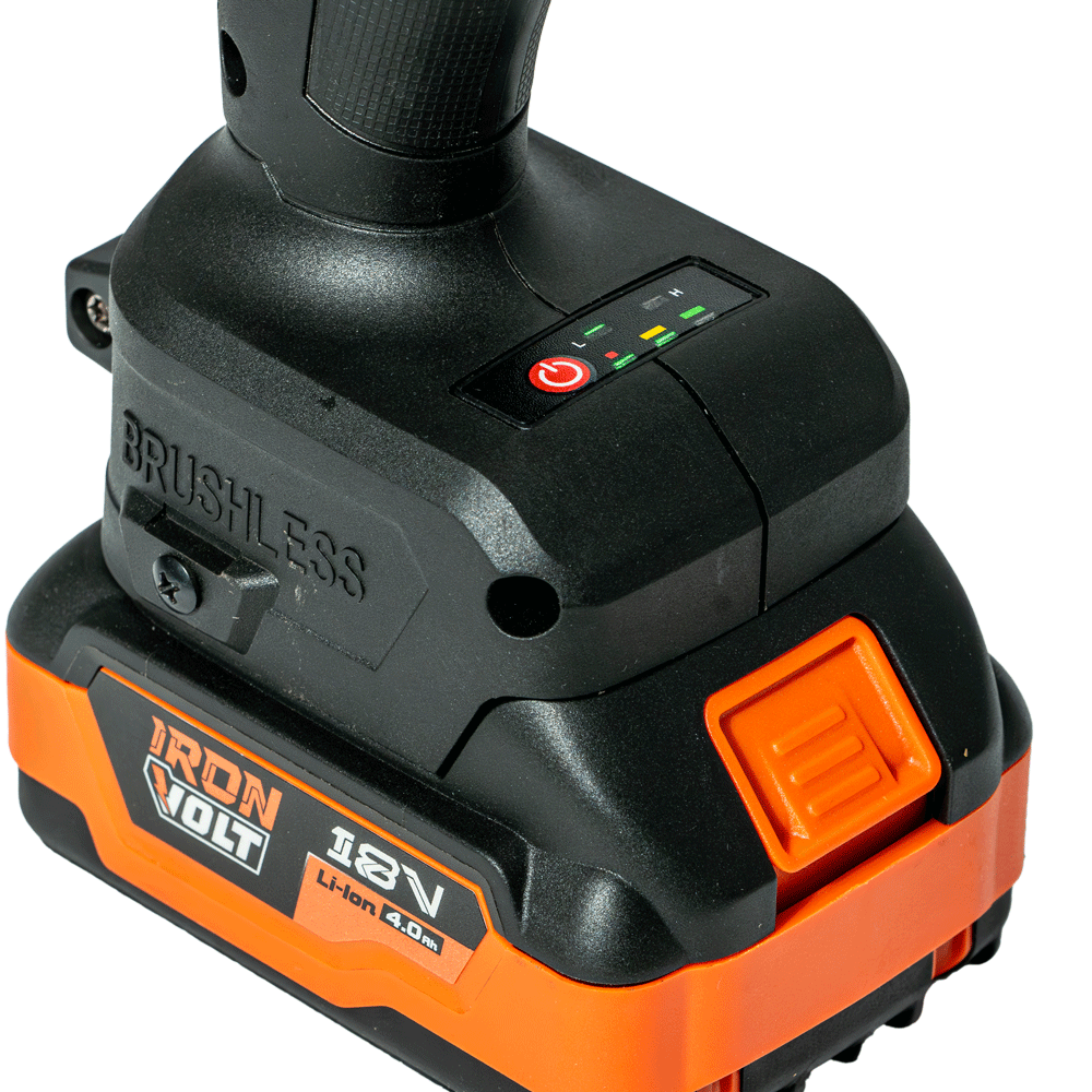 Llave de Impacto Inalámbrica  750Nm 1/2" LIL800-9BK - LUSQTOFF