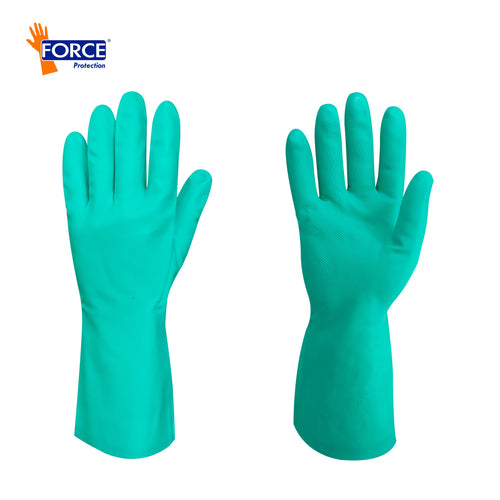 GUANTE NITRILO FLOCADO LN-500 10