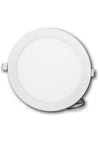 PL led redondo embutido,12w, luz dia