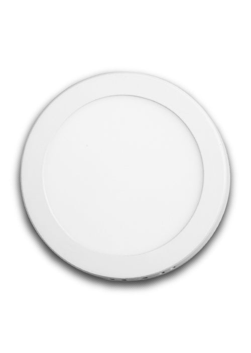 PL led redondo sobrepuesto,  luz dia, 12W