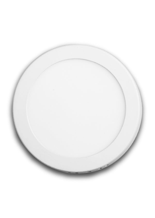PL led redondo sobrepuesto,  luz dia, 12W