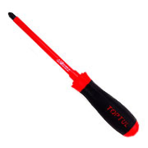 ATORNILLADOR VDE 1000 VOLTS CRUZ # 0 x 75 MM