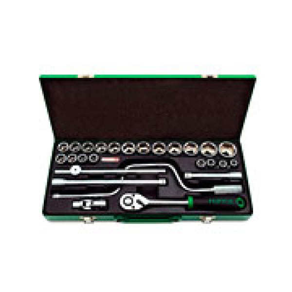 JUEGO DADOS 12 PUNTAS 1/2″ 10-32 MM.