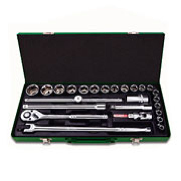 JUEGO DADOS 1/2″ DE 5/16″ A 1.1/4″. 25 PIEZAS