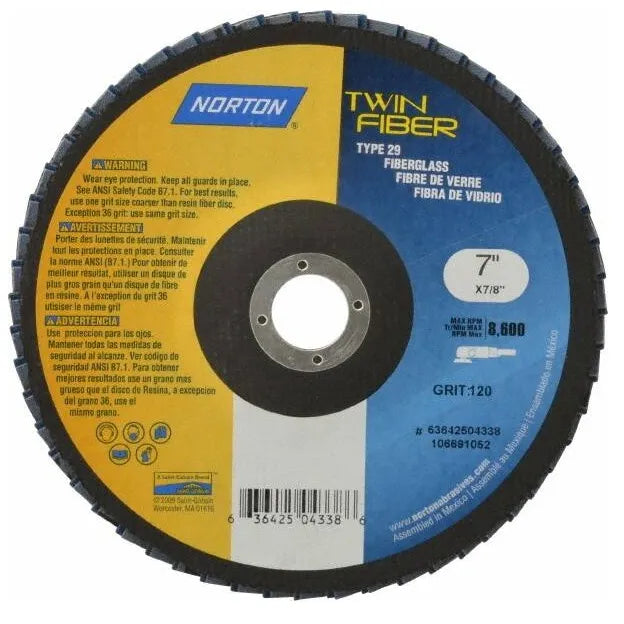 Disco laminado 7.0 gr. 60 twinfiber (10097791) - NORTON