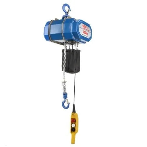 TECLE ELECTRICO DE CADENA 0.50T X 3 MT. MONOFASICO