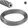 Cable acero galv. 6x19x8 mm. (6x19x 8)xMt. - SANLI