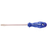 Destornill.plano 10x175mm hexag. m/azul (80510090) - FELO