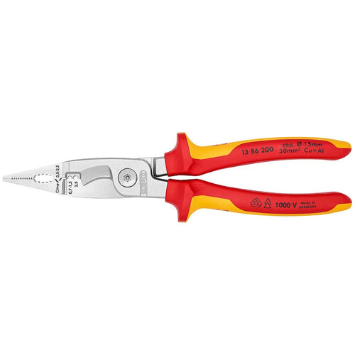Alicate Aislado Profesional 1000V 1386200- KNIPEX