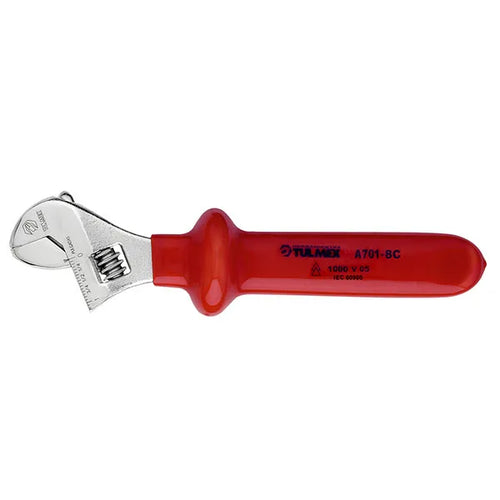 Llave francesa 12 cromada aislada (a701-12c) - TULMEX
