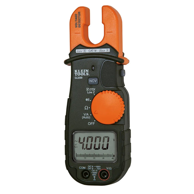 Amperimetro abierto 200a ac/dc (cl360) - KLEIN TOOLS