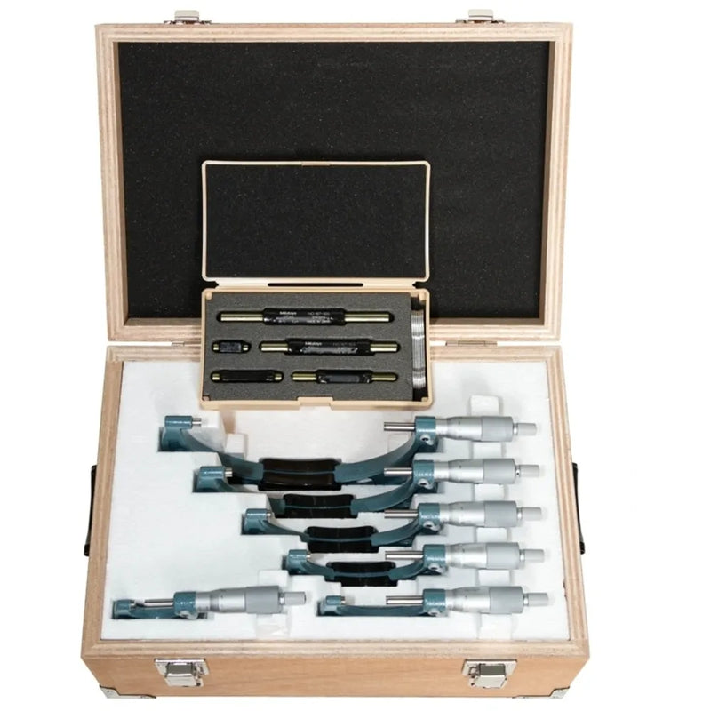 Jgo. micrometro ext. 0-6/0.001 6 pzas. (103-904) - MITUTOYO