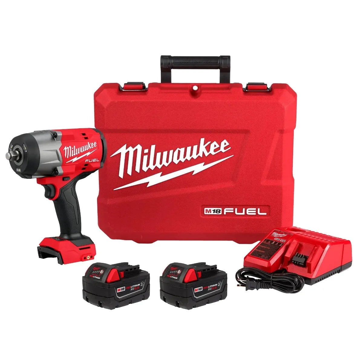 LLAVE IMPACTO BATERIA M18 FUEL 1/2 ALTO TORQUE (2967-22) MILWAUKEE