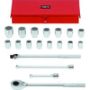 Jgo. dados 3/4 24-46 mm. 19 pzas (j55200a) - PROTO