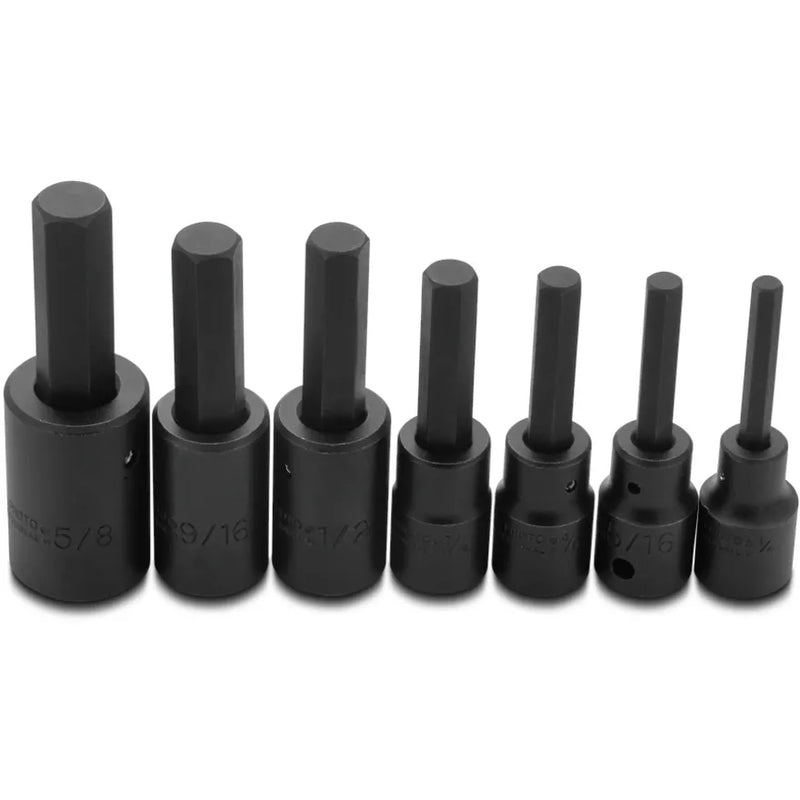 Jgo. dados imp. allen 1/4-5/8 7 pz (j74152) - PROTO