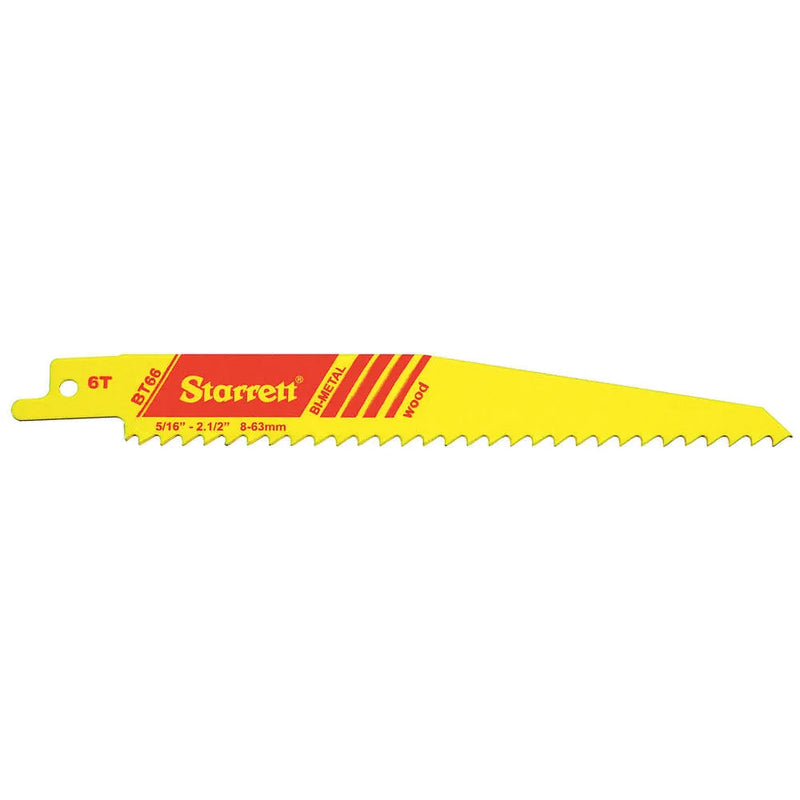 Hoja sierra sable a/r 6 bimetal (bt66) - STARRETT