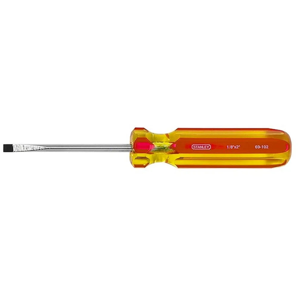 Destornill.plano 1/8 x 2 bolsillo (stht69102) - STANLEY